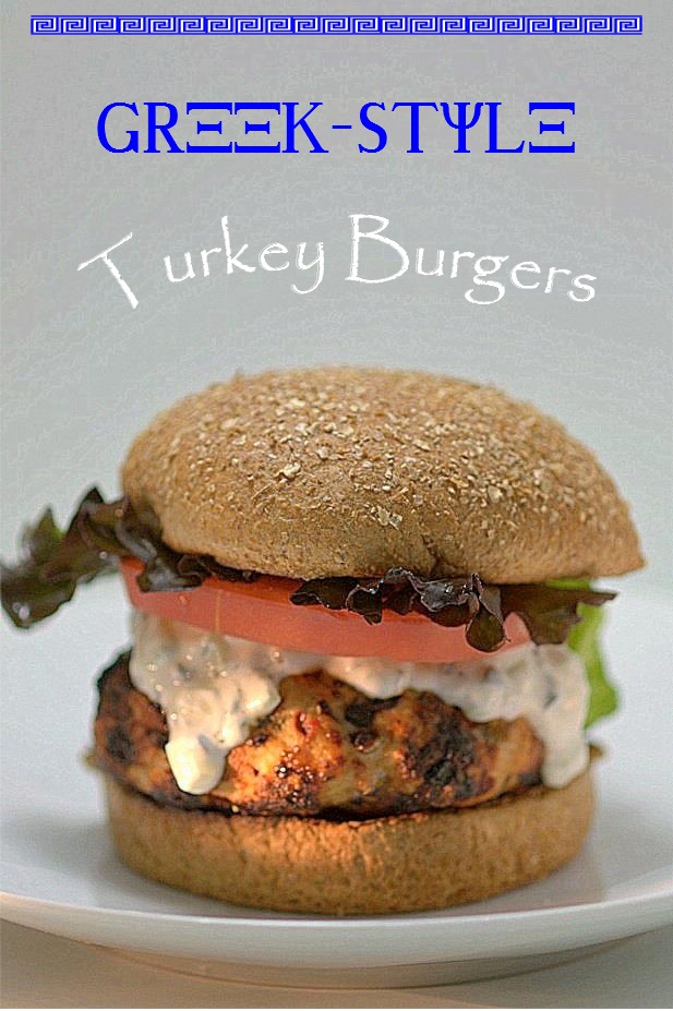 Greek-Style Turkey Burgers