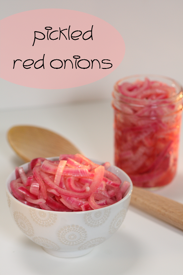 pickled red onions