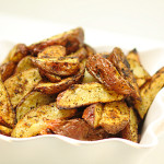 Crispy Herb Roasted Potato Wedges