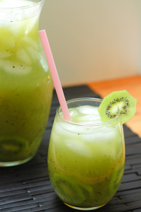 Kiwi Cucumber Agua Fresca