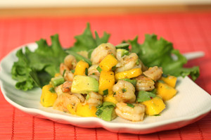 Smoky Shrimp Avocado & Mango Salad