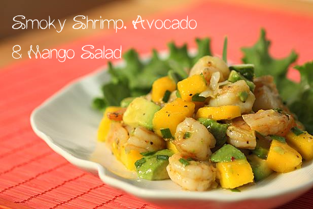 Smoky Shrimp Avocado & Mango Salad