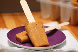Pumpkin Pie Popsicles