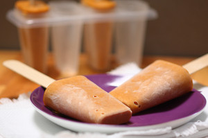 Pumpkin Pie Popsicles