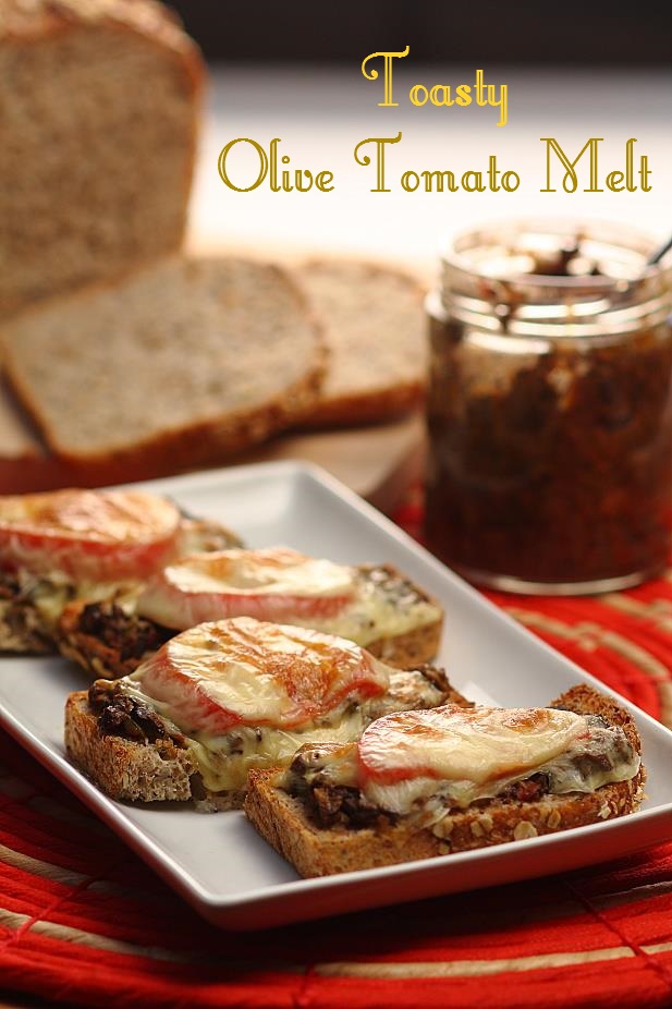 Toasty Olive Tomato Melts