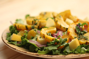 Herbed Delicata Squash Salad