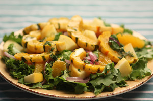 Herbed Delicata Squash Salad