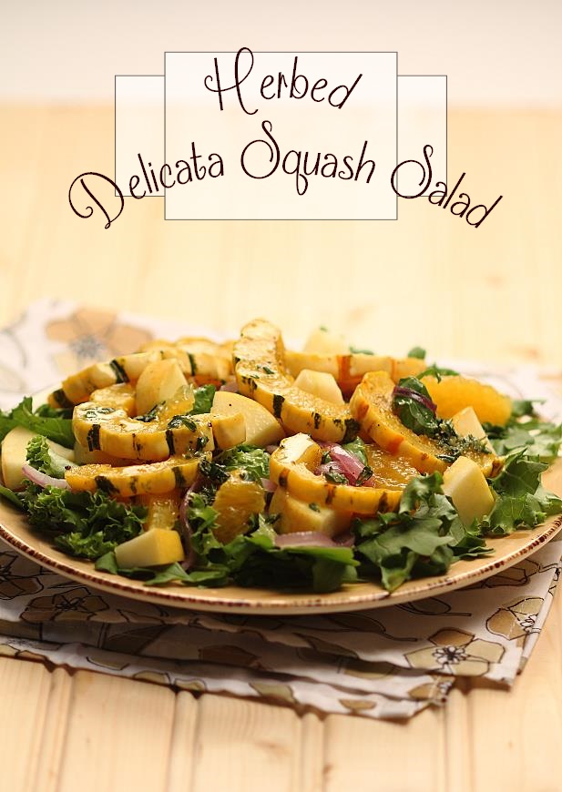 Herbed Delicata Squash Salad