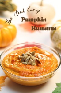 Thai Red Curry Pumpkin Hummus