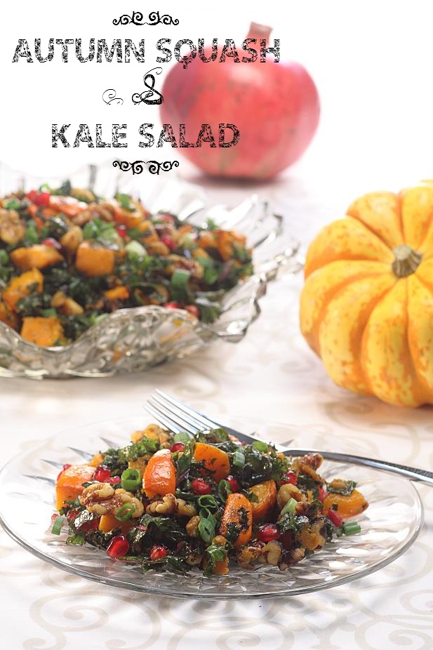 Autumn Squash & Kale Salad