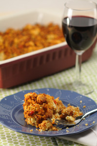 Vegetarian Soy Chorizo & Cornbread Stuffing