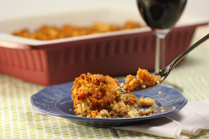 Vegetarian Soy Chorizo & Cornbread Stuffing