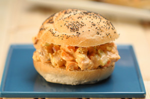 Buffalo Chicken Salad Sliders