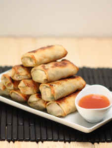 Mango & Avocado Egg Rolls