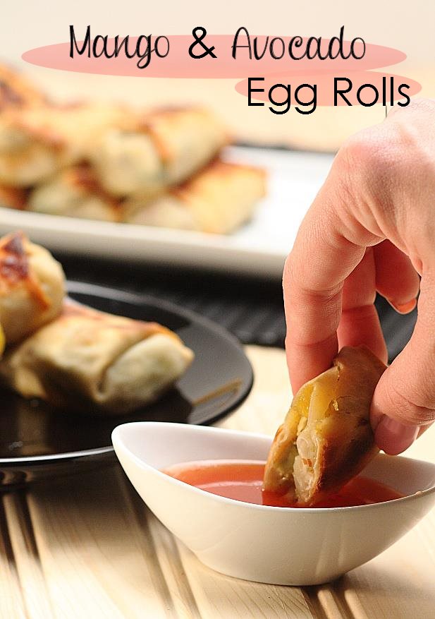 Mango & Avocado Egg Rolls