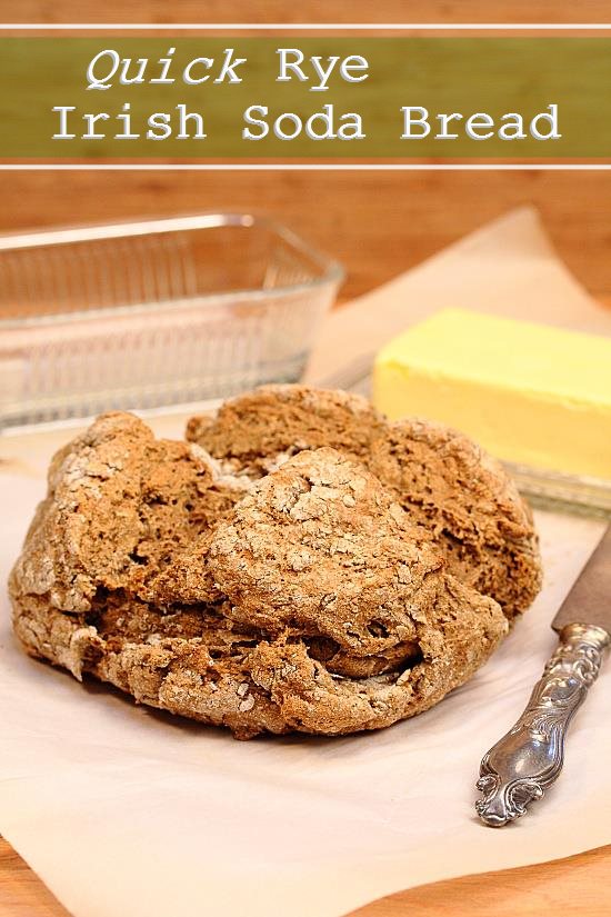 Quick Rye Irish Soda Bread