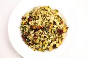 Roasted Green Salad with Chanterelles