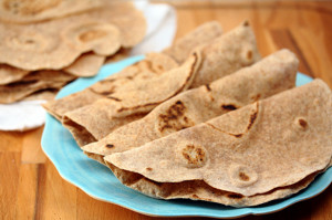 Handmade Whole Wheat Tortillas
