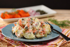 Smoked Salmon & Dill Potato Salad