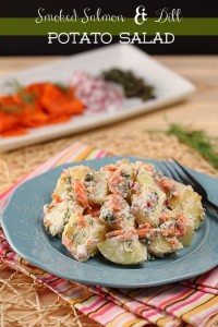 Smoked Salmon & Dill Potato Salad