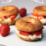 Strawberry Split Donuts