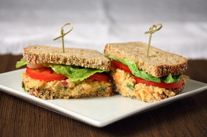 Vegan Chickpea Salad Sandwiches