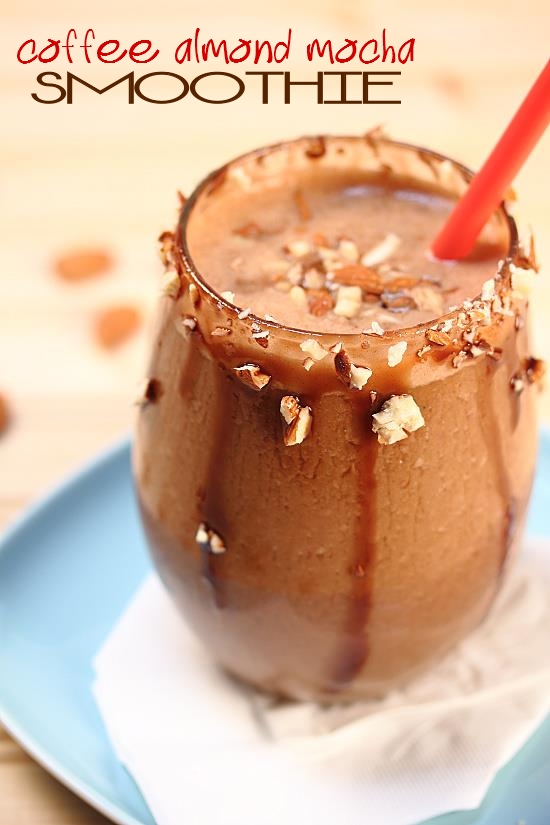 Coffee Almond Mocha Smoothie