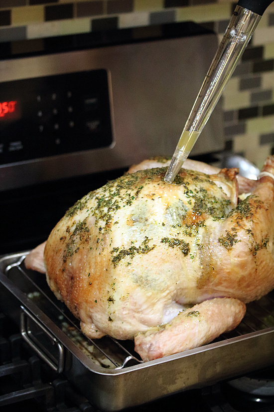 Thanksgiving Turkey with Herb Butter