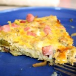 Ham and Gorgonzola Frittata