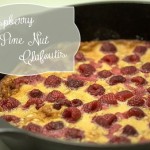 Raspberry Pine Nut Clafoutis