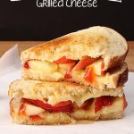 Peach & Red Pepper Jelly Grilled Cheese